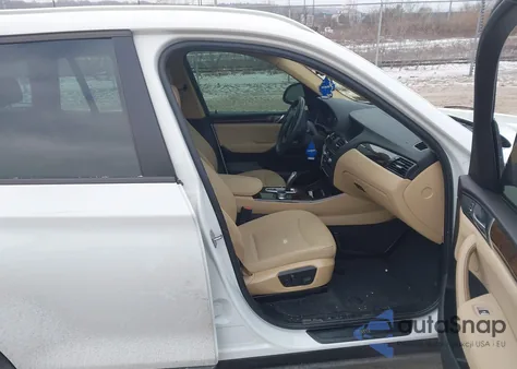 2017 BMW X3 xDrive28I from USA, damaged, VIN 5UXWX9C30H0W74028